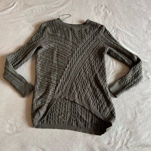 Green Long Sleeve Crewneck Sweater - Evolution - Women’s S